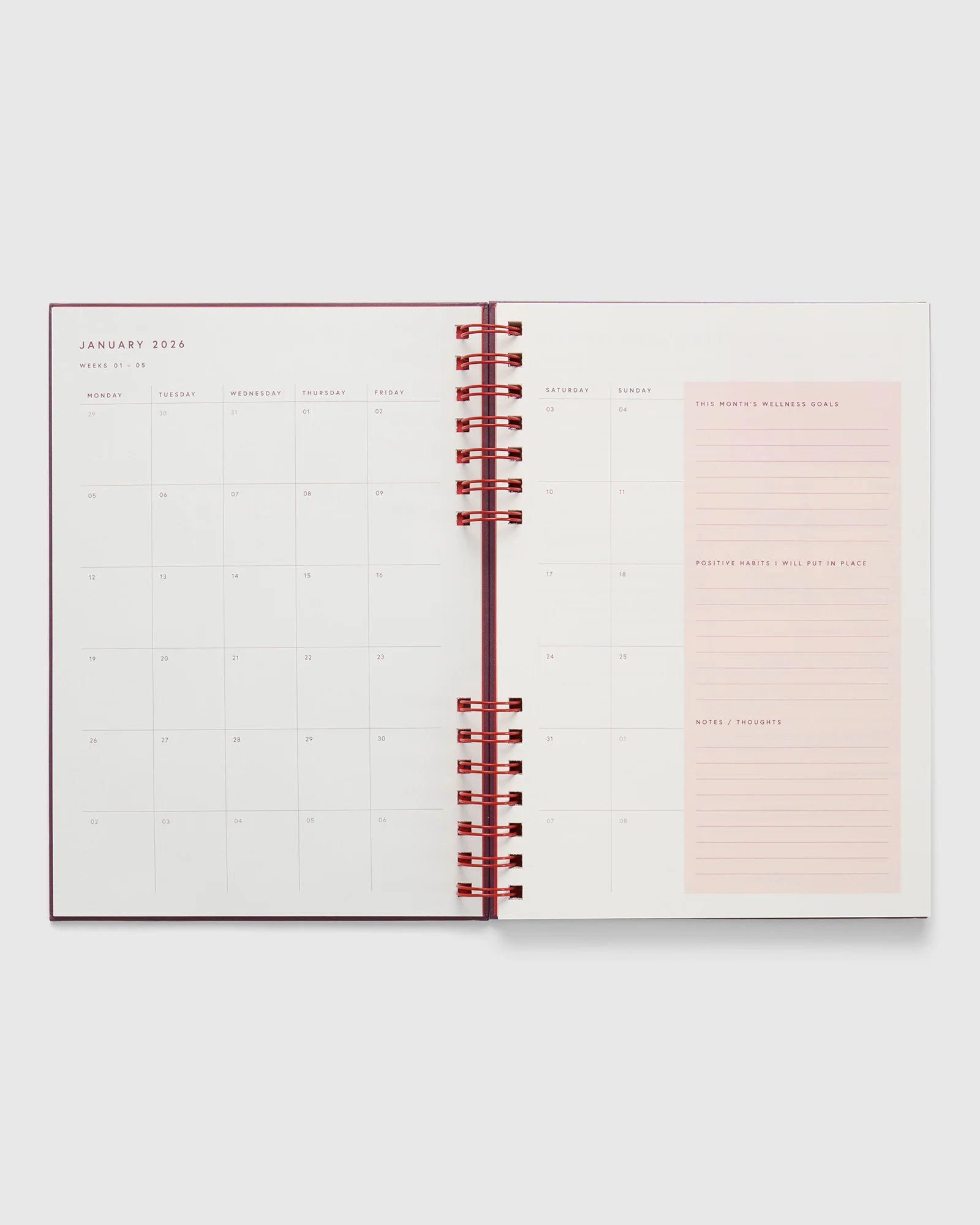 Me Weekly Diary B5 2026 - Image 18