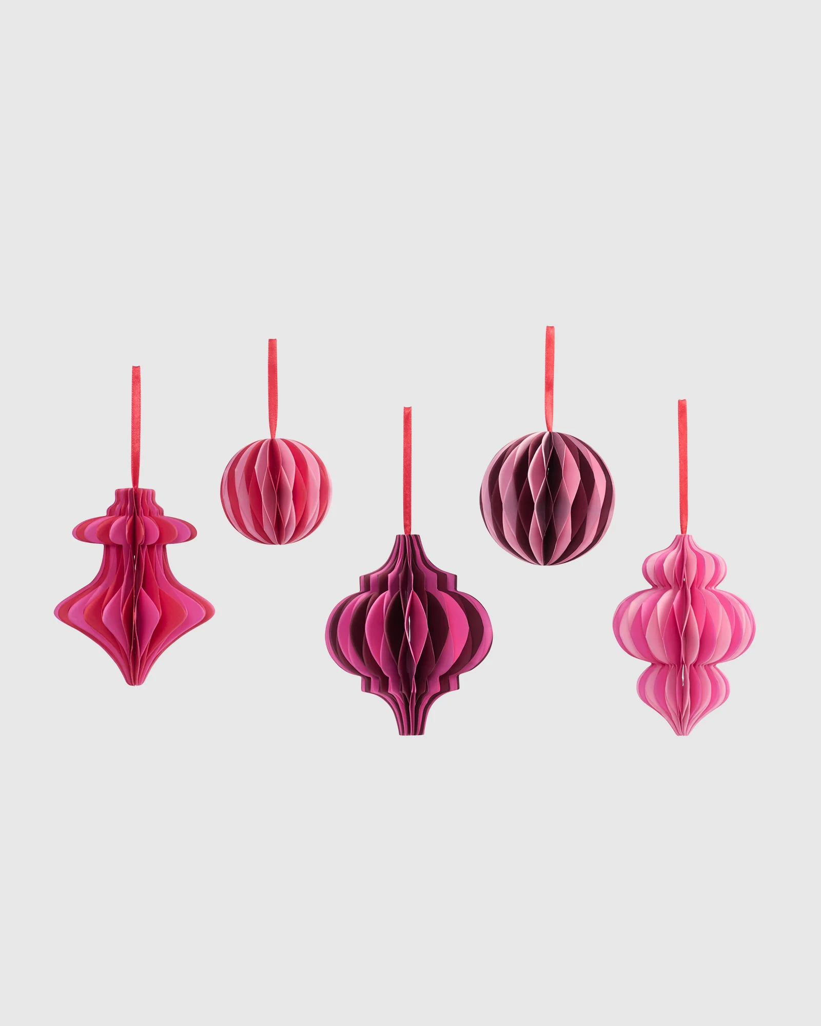 Paper Decorations 5pk - Image 4