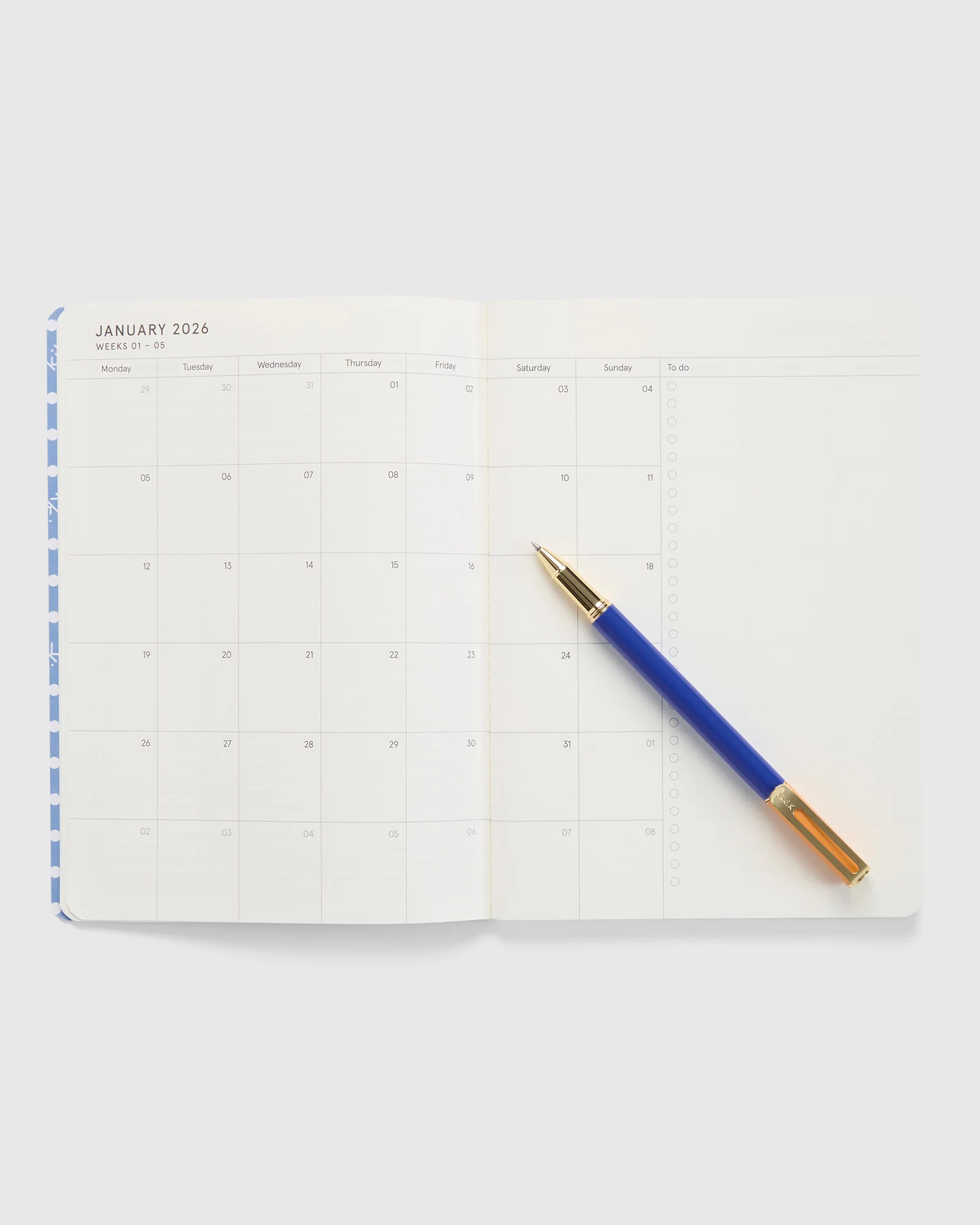 Stitch Weekly Diary A5 2026 - Image 3