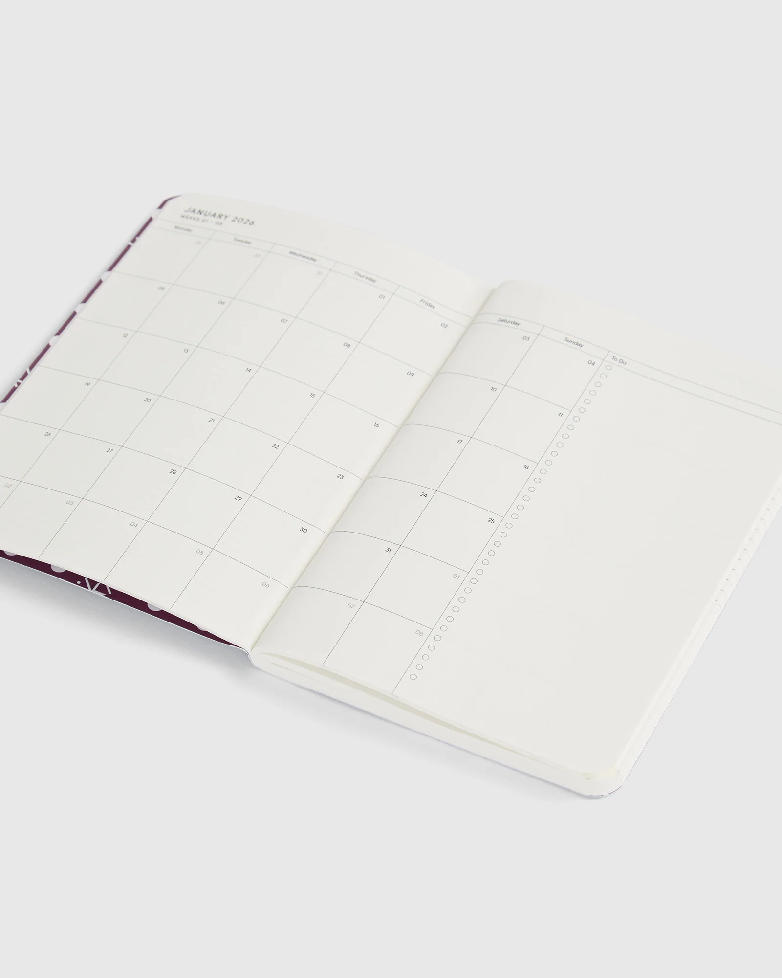 Stitch Weekly Diary B7 2026 - Image 3
