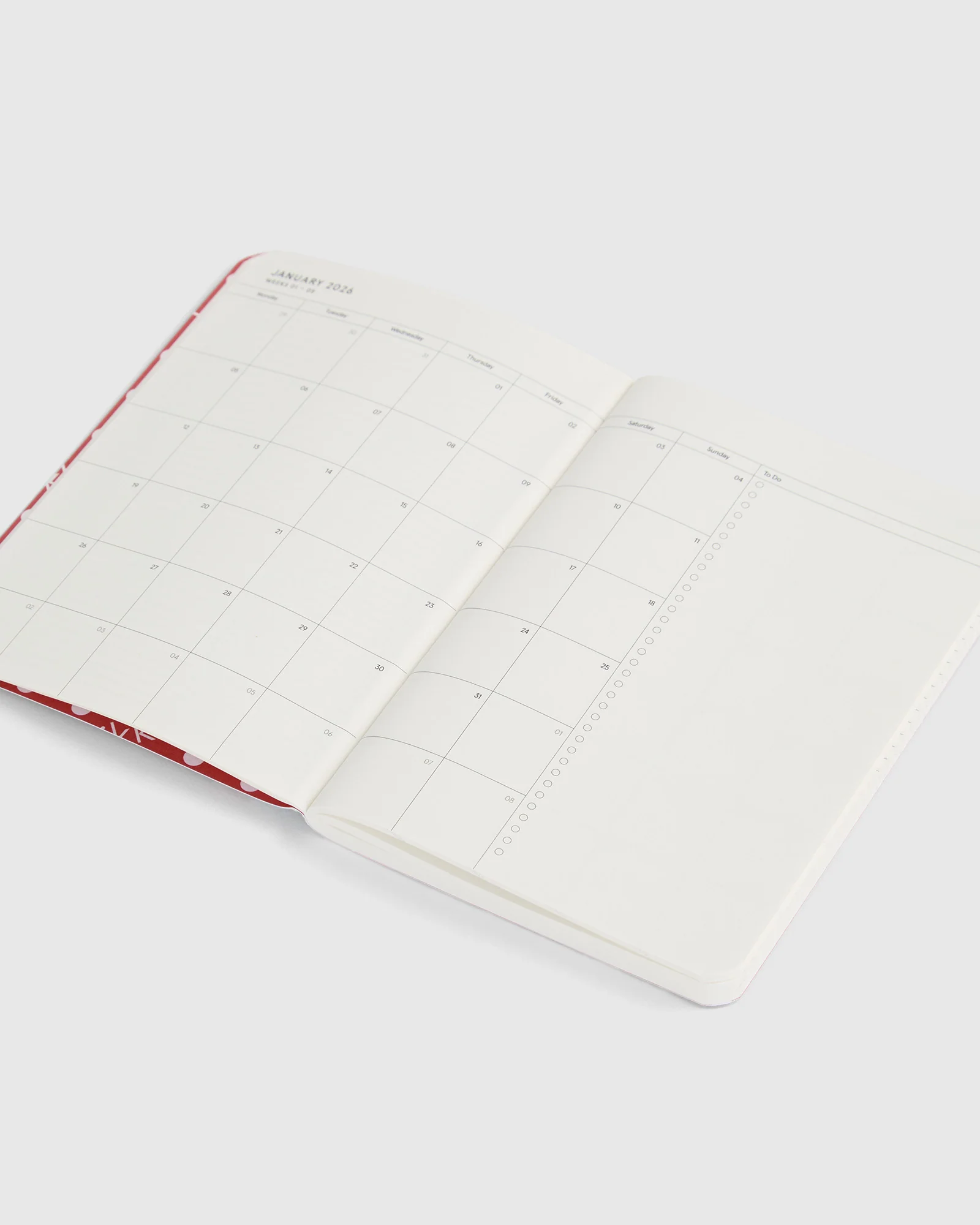 Stitch Weekly Diary B7 2026 - Image 4