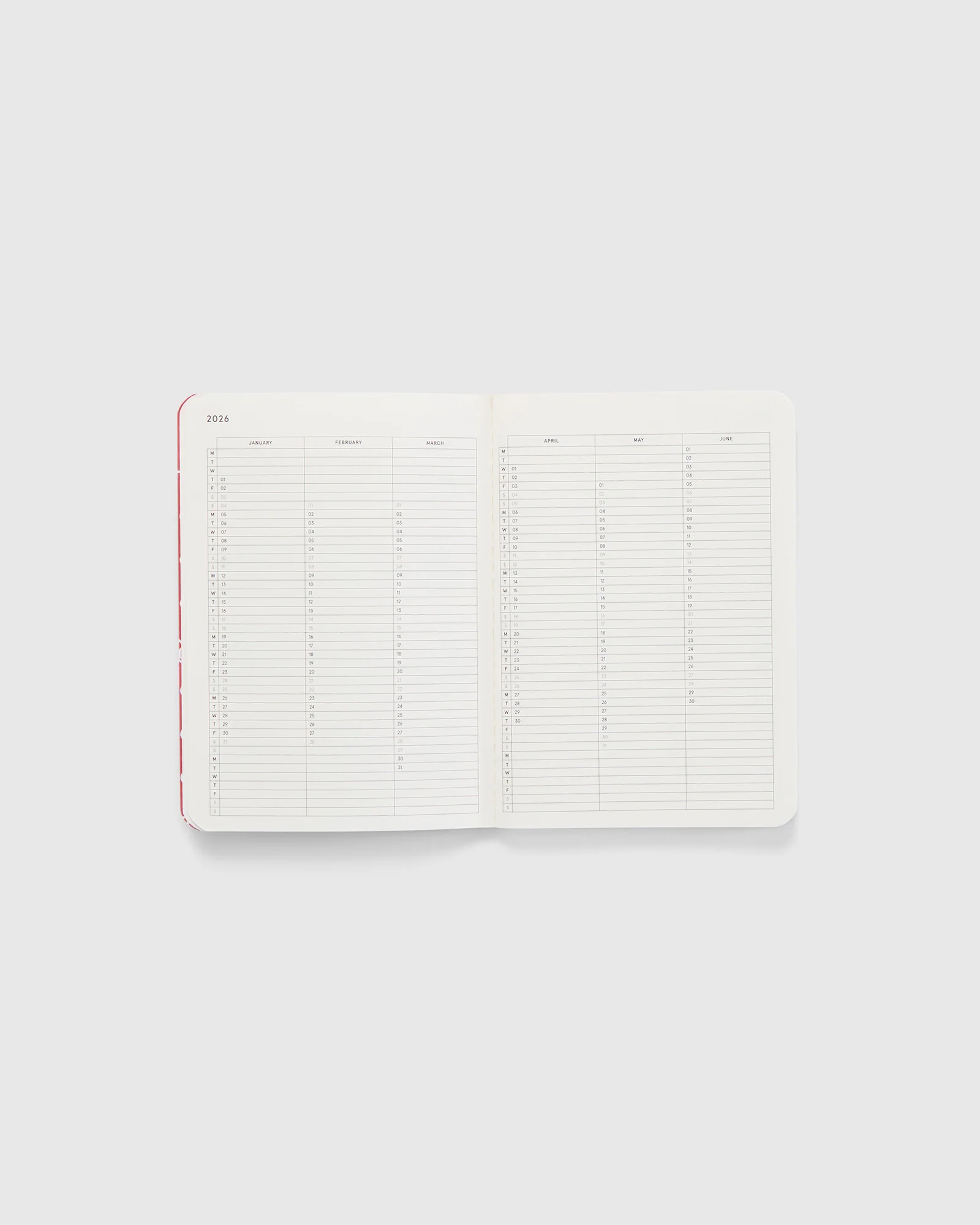Stitch Weekly Diary B7 2026 - Image 8