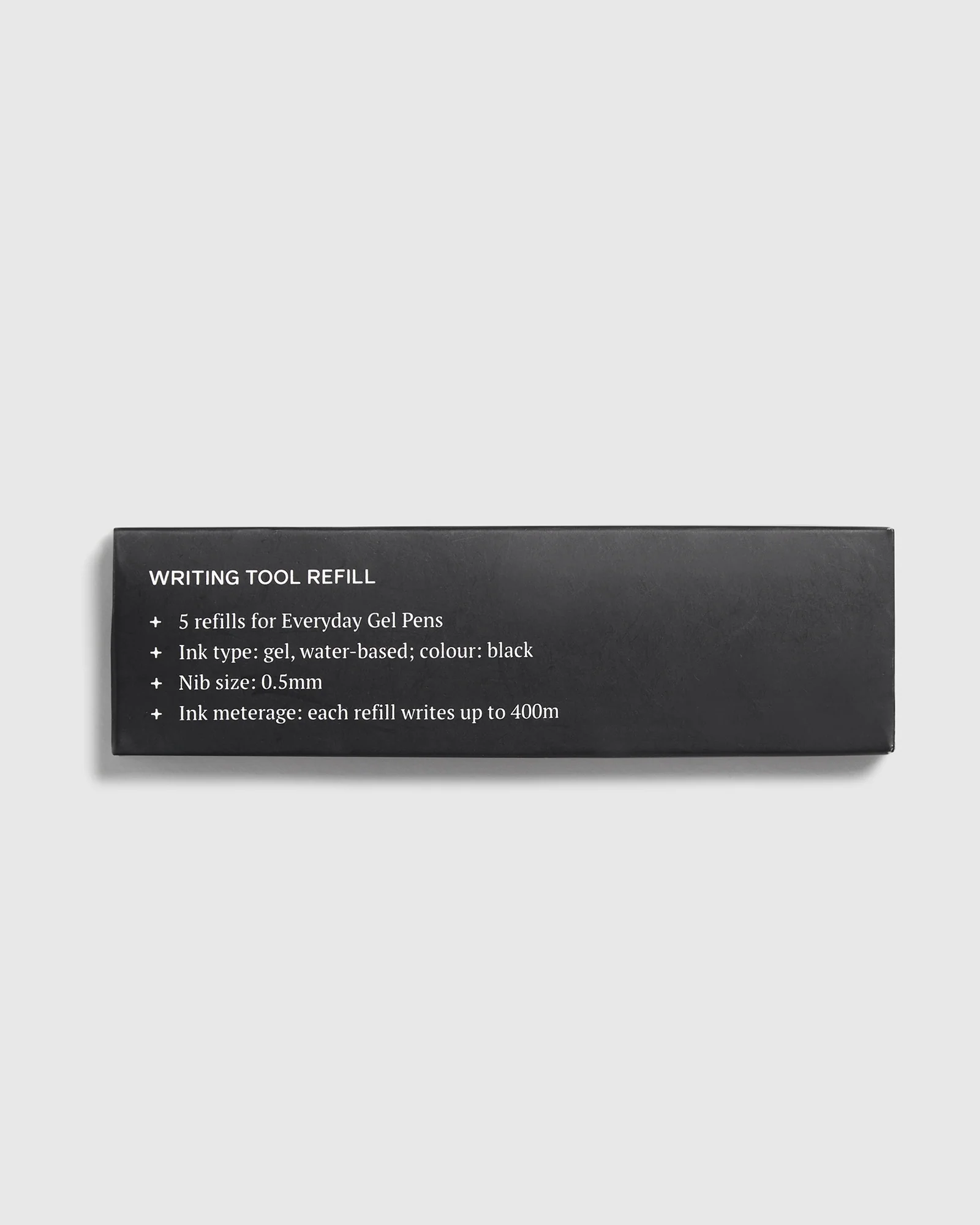 Writing Tool Refill Gel (Everyday) 5Pk Black - Image 3